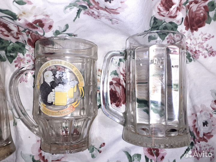 Кружка пивная пакетом за 5 шт