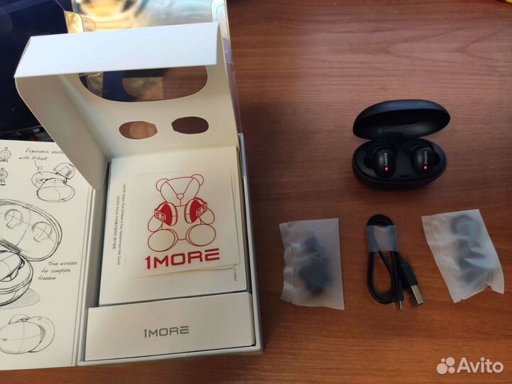 Новые беспроводные наушники tws 1more e1026bt