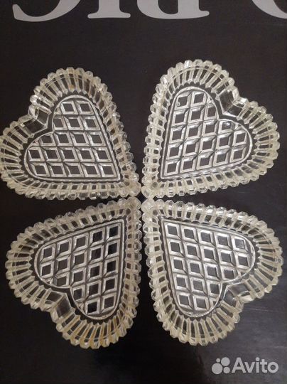 Розетка для варенья и снеков Bohemia Crystal