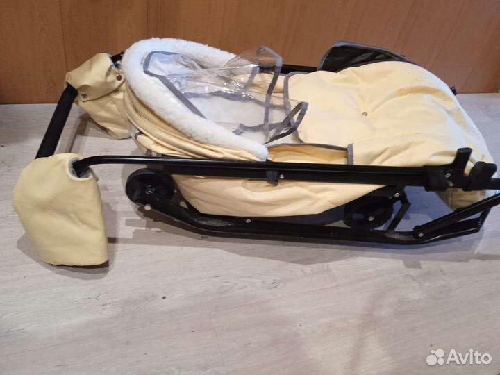 Детские санки коляска