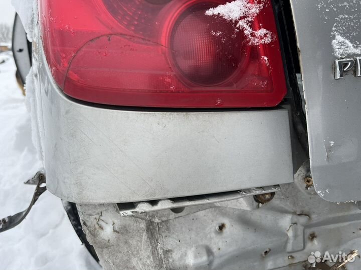 Накладка под фонарь левая ниссан примера Р12