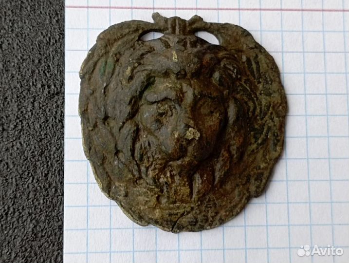 Накладка голова Льва великая армия 1812