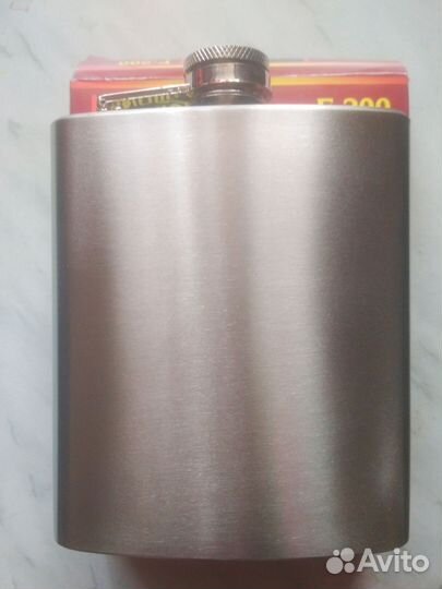 Фляга карманная металлическая 200 мл