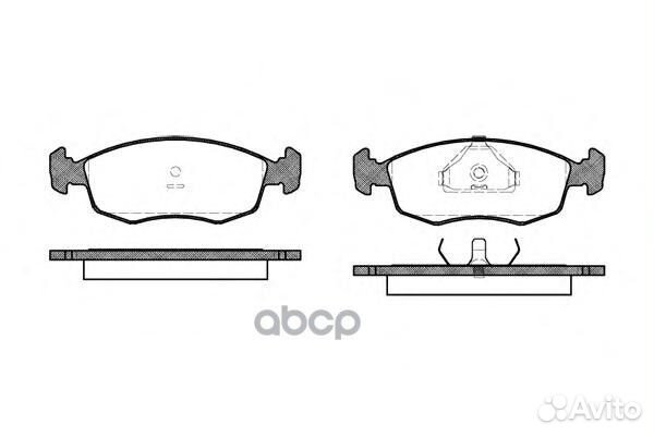 Колодки торм.дисковые 217200 Road house