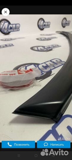 Спойлер на шкоду актавия А7