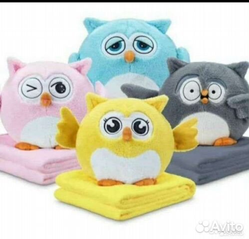 Игрушка с пледом 3 в 1