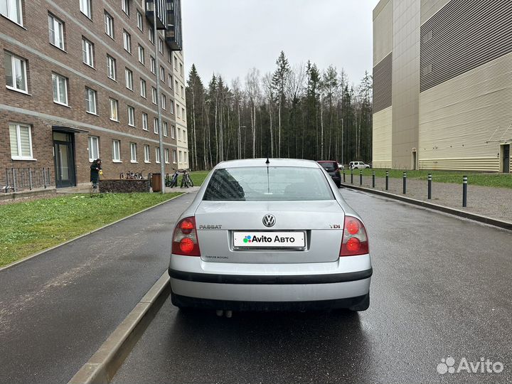 Volkswagen Passat 1.9 МТ, 2001, 225 444 км