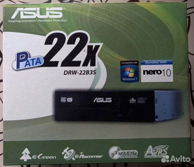 Привод DVD R/RW CD-R/RW Asus DRW-24B3ST (OEM)