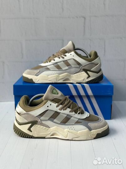 Кроссовки Adidas Niteball 2.0 Beige & Green