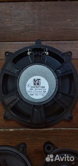 Колонки mercedes v250d