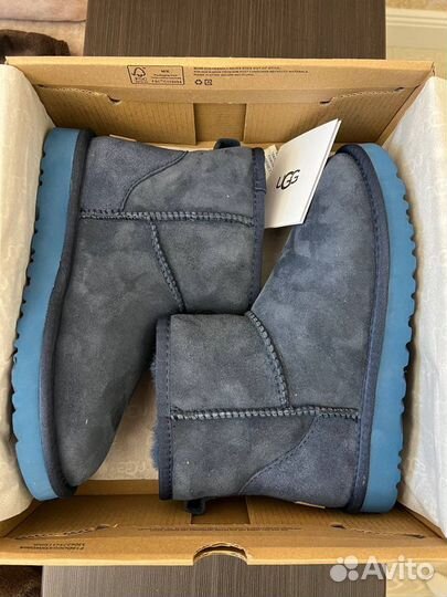 Угги Женские Ugg Classic Mini II Navy