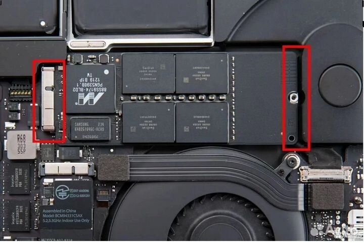 SSD Apple Macbook Air / Pro / iMac +Замена