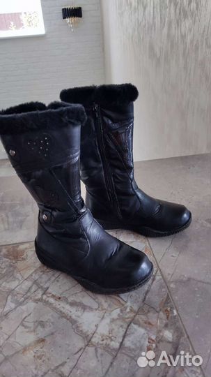 Сапоги зимние для девочки