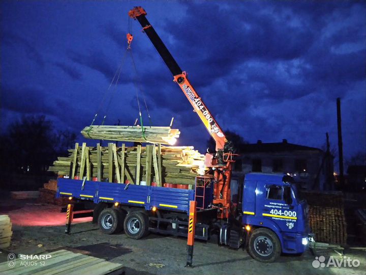 Аренда и услуги манипулятора, стрела 7.5 т