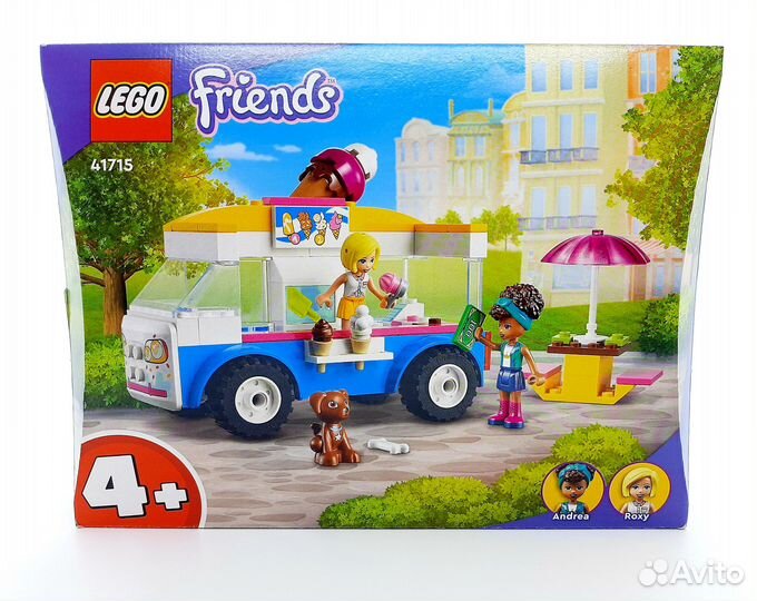 Lego Friends. Фургон с мороженым 41715