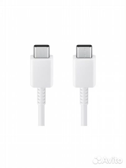 Кабель USB Type-C - USB Type-C 1.8 m (3A) белый