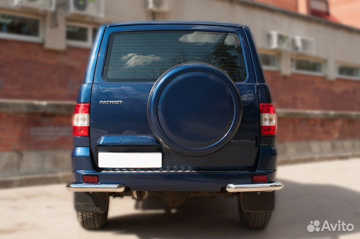 Защита заднего бампера Uaz Patriot от 2014 г