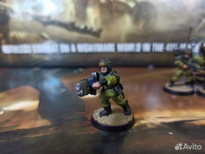 Warhammer 40000 Cadian Command Squad