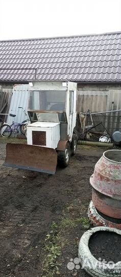 Минитрактор самодельный переломка