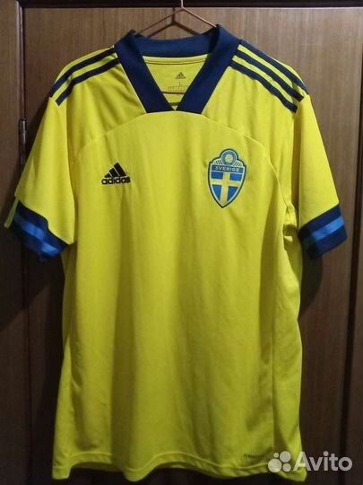 Футболка футбол сборная Швеции