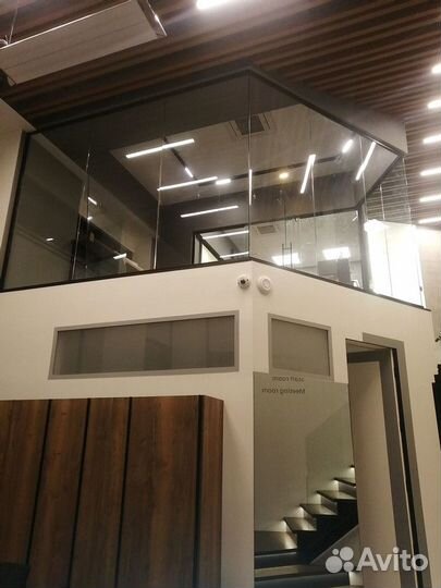 Межкомнатные стеклянные перегородки раздвижные