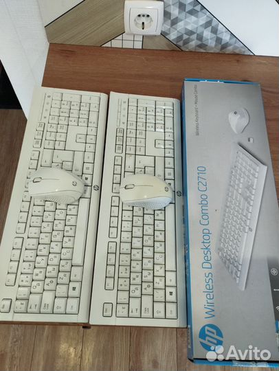 Беспроводная клавиатура и мышь hp c2710