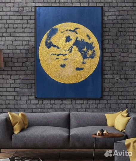 Интерьерная картина, холст, масло