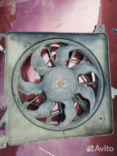 Вентилятор диффузор охлаждения лада гранта калина