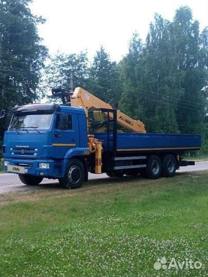 КамАЗ 65117-N3 с КМУ, 2012