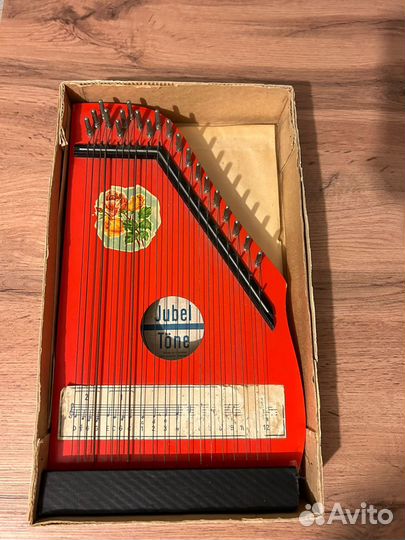 Гусли. Арфа цитра jubel tone Германия.1974г. Винта