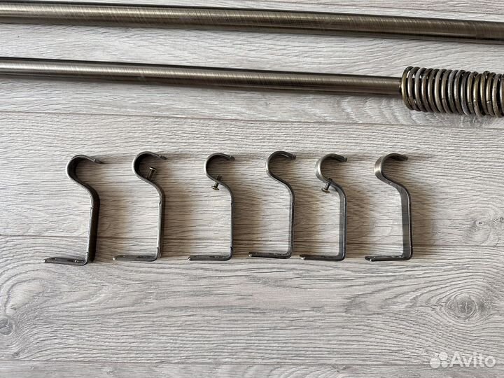 Карнизы для штор, металические 1,6-3м