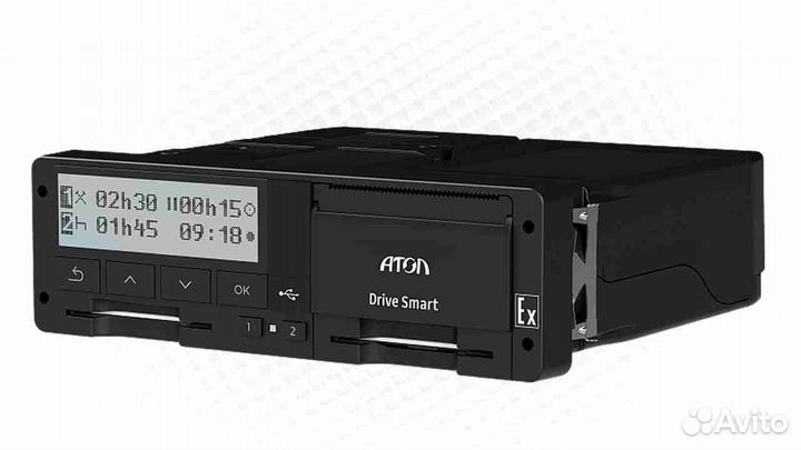 Автомобильный тахограф Atol, с скзи и гарантией