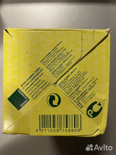 Фильтр масляный Mann 719/45 (06J115403Q)