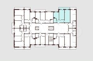 2-к. квартира, 61 м², 10/12 эт.