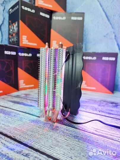 Башенный кулер с подсветкой