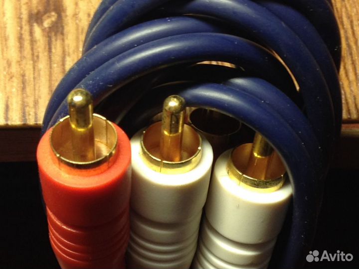 Кабель 2RCA-2RCA новый Япония