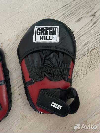 Боксерские лапы green hill