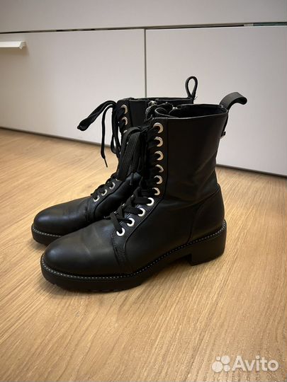 Ботинки Zara 39 натуральная кожа