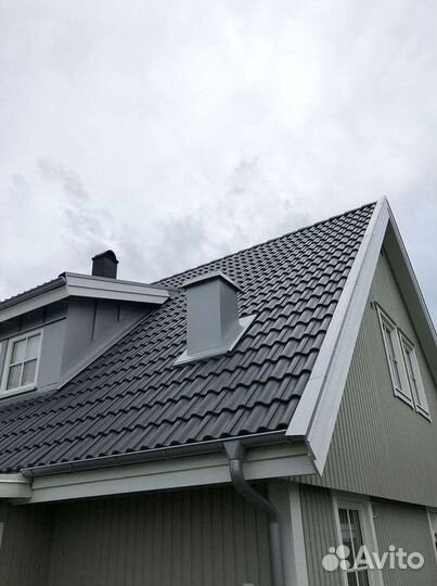 Кровля металлочерепица