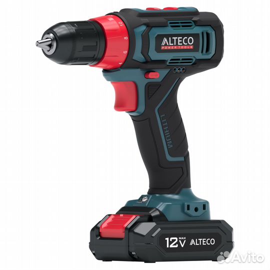 Аккумуляторная дрель шуруповерт alteco CD 12-25 71