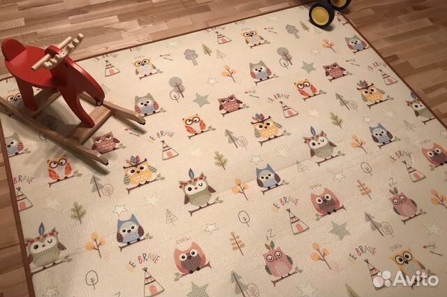 Детский двухсторонний коврик Parklon 150x200x1см