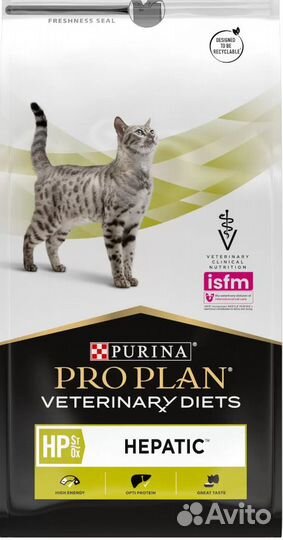 Сухой корм для кошек Pro Plan Hepatic 1.5кг