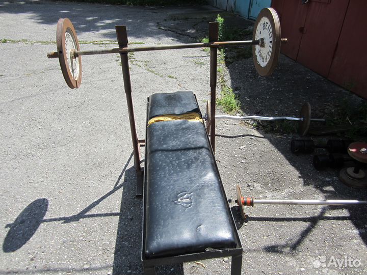 Штанга и гантели