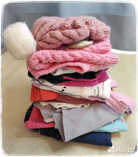 Вещи пакетом для девочки 80-86