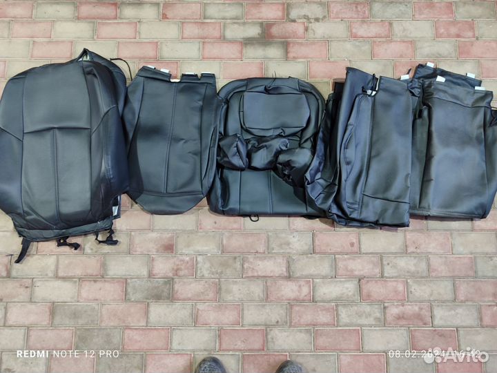 Авточехлы из экокожи тойота Rav 4 2015 г. в