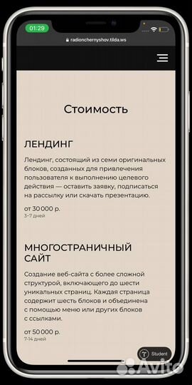 Веб дизайнер, создание сайтов под ключ