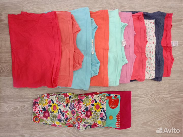 Вещи пакетом для девочки 104 110 116