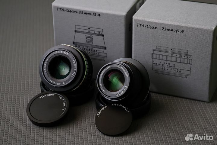 Объективы Ttartisan 23 и 35 for Canon RF APS-C