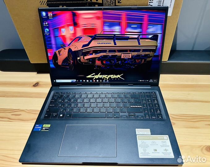 Игровой asus RTX / i5-12500h / гарантия / тонкий