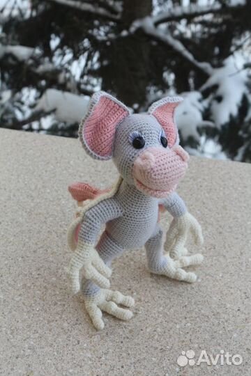 Дракончик символ года мягкая игрушка ручная работа